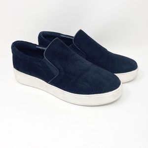 Steve Madden Dark Blue Slip-On Sneakers